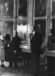 Otwarcie wystawy w sali portretowej w 400-lecie powstania Arcybractwa Miłosierdzia w 1984 r. Na pierwszym planie Andrzej Potocki, prezes Klubu Inteligencji Katolickiej.